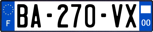 BA-270-VX