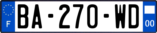 BA-270-WD