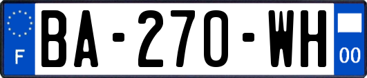 BA-270-WH