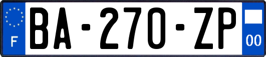 BA-270-ZP