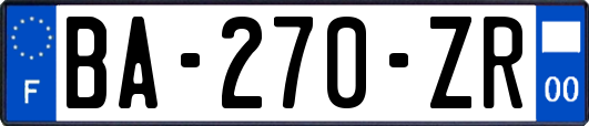 BA-270-ZR