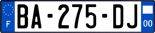 BA-275-DJ