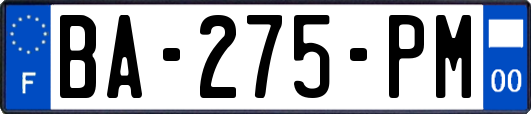 BA-275-PM