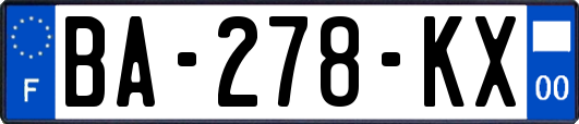 BA-278-KX