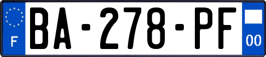 BA-278-PF