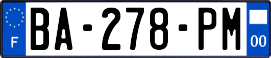 BA-278-PM