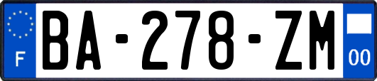 BA-278-ZM