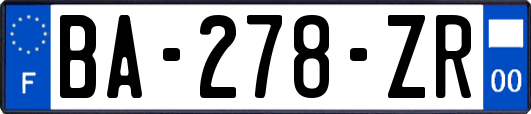 BA-278-ZR