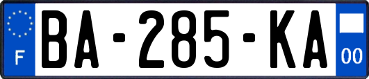 BA-285-KA