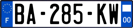 BA-285-KW