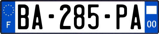 BA-285-PA