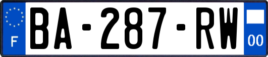 BA-287-RW