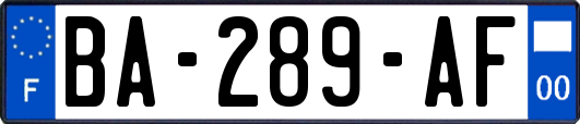 BA-289-AF