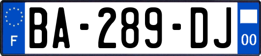 BA-289-DJ