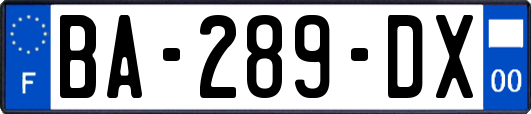 BA-289-DX