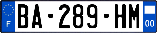 BA-289-HM