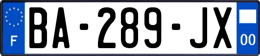 BA-289-JX