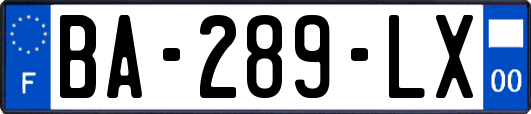 BA-289-LX