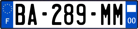 BA-289-MM