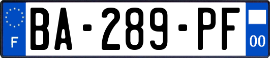 BA-289-PF