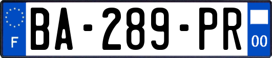 BA-289-PR