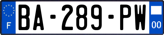 BA-289-PW