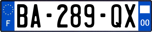 BA-289-QX
