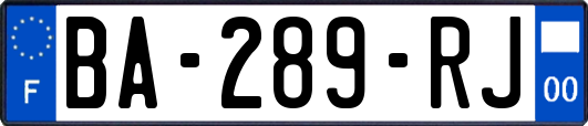 BA-289-RJ