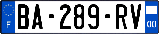 BA-289-RV