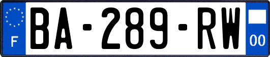 BA-289-RW