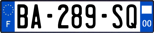 BA-289-SQ