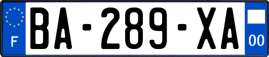 BA-289-XA