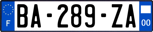 BA-289-ZA