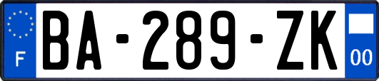 BA-289-ZK