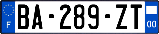 BA-289-ZT