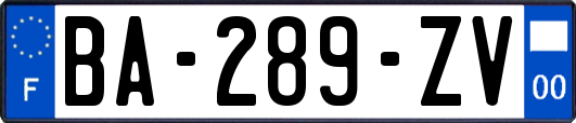 BA-289-ZV