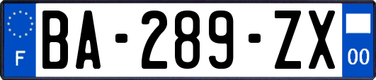 BA-289-ZX