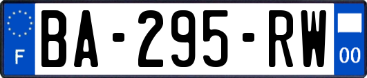 BA-295-RW