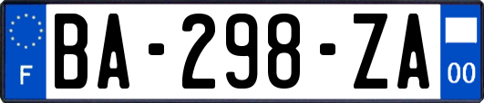 BA-298-ZA