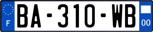 BA-310-WB