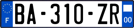 BA-310-ZR