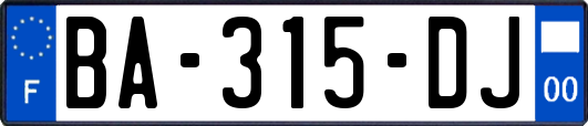 BA-315-DJ