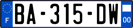 BA-315-DW