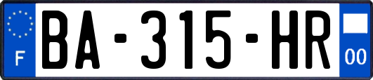 BA-315-HR