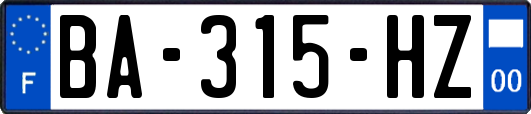 BA-315-HZ