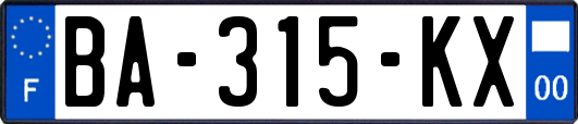 BA-315-KX