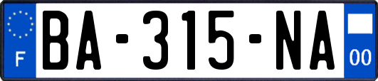 BA-315-NA