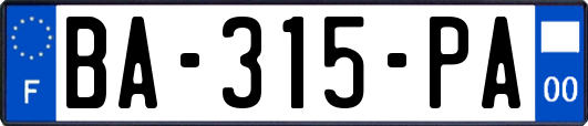 BA-315-PA