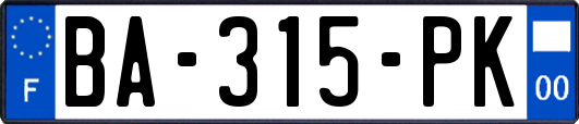 BA-315-PK