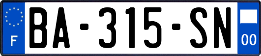 BA-315-SN